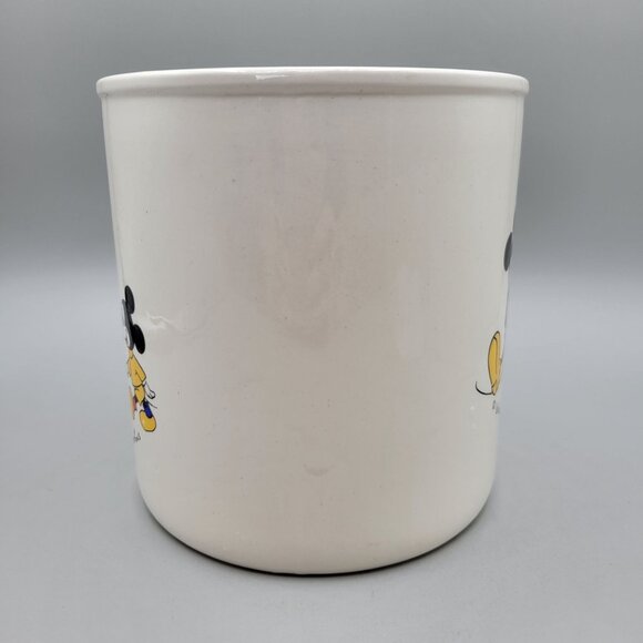 1960s Walt Disney Productions Mickey Mouse Ceramic Cookie Jar No Lid - Picture 4 of 7